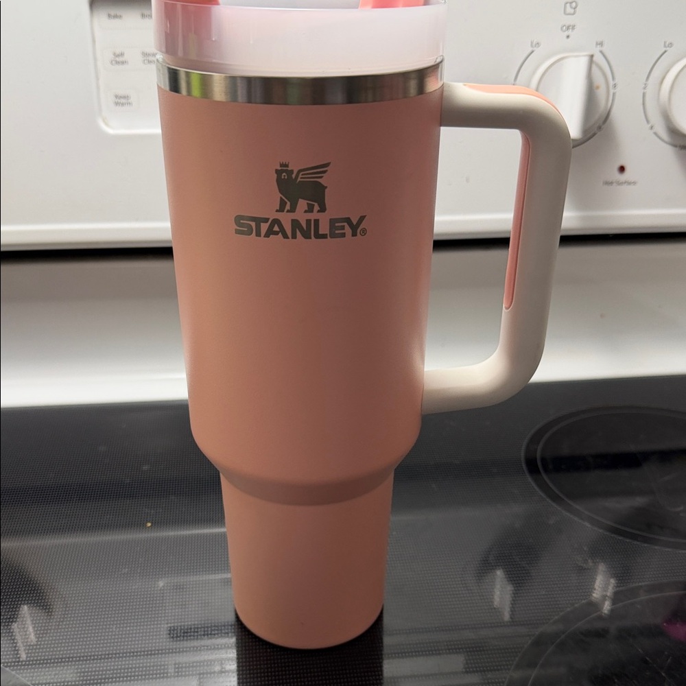 Stanley Peach Travel Mug with Handle